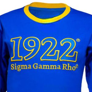 SGRHO เสื้อแขนยาวแบบกำหนดเองซิกมาแกมมาโรเสื้อยืดตัวอักษรกรีกผู้หญิงลำลองคอกลมเครื่องแต่งกายสตรีนักศึกษาเสื้อยืดผ้าฝ้ายแฟชั่น - Product Image 2
