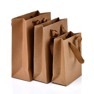 Bolsas de Compra de Papel Kraft Ecológicas con Logotipo Personalizado, Cierre Magnético, Acabado Laminado, Impresión Offset, Bolsas de Regalo - Product Image 4