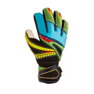 Gants de gardien de but de football de haute qualité avec support de poignet, fermeture Velcro, double couche de latex pour l'entraînement - Product Image 3