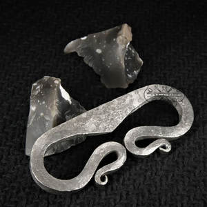 Encendedor de fuego para supervivencia en camping al aire libre, de acero al carbono, tipo tradicional de pedernal - Product Image 3