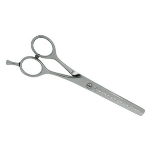 Ciseaux de coiffure professionnels pour la coupe, en acier inoxydable allemand, tranchants, pour droitiers, manche moyen, ciseaux de barbier - Product Image 2