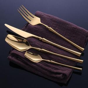 Ensemble de couverts en métal de luxe, collection de vaisselle en acier inoxydable pour la maison, les restaurants, les hôtels et les événements spéciaux - Product Image 2