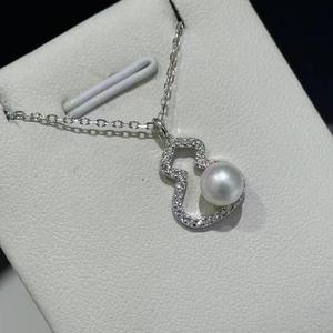 Collar de Perlas Barrocas Antiguas de Plata S925 para Mujer, Doble Capa, Estilo Coreano de Verano, D8510 - Product Image 1