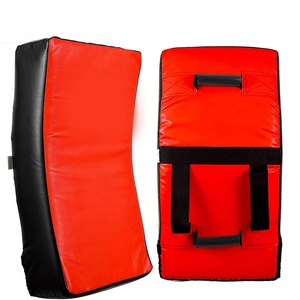 Custom Designed PU Leather Eco-Friendly Durable Kick Shield Muay Thai Karate Taekwondo Focus Pads-High Quality <b>Comfortable</b> - Product Image 1