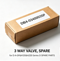 VALVE 3 ARAH, SPARE PART DB4-0340003SP untuk Seri D A-GP&A120&A220 D SPARE PARTS