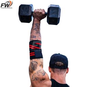 Bandages de genou OEM pour hommes et femmes, en coton élastique, respirants, écologiques, pour la musculation, soutien sportif - Product Image 5