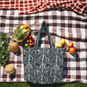 Sacs à main en coton matelassé de couleur unie pour femmes, fermeture éclair, grand sac à bandoulière, sac de shopping, vente en gros - Product Image 1