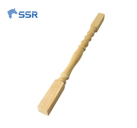 Rails et rampes en bois SSR pour les applications de sécurité des ponts, des escaliers et des travaux de construction