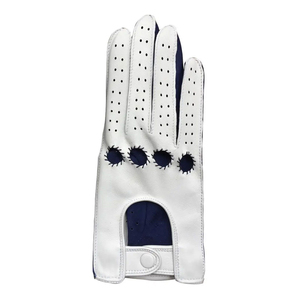 Work Driving <b>Gloves</b> Made from Durable Grain Leather for <b>Long</b> Use Work Driving <b>Gloves</b> Designed for Outdoor Drivers and Mechanics - Product Image 3