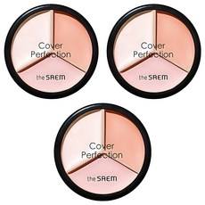 Corrector en Crema The Saem Cover Perfection Triple Pot 13g 05 Dark Up Beige 3 Unidades - Precio con Descuento - Product Image 1
