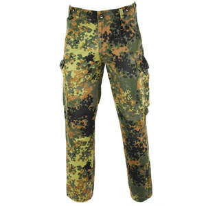 Los pantalones de camuflaje ligeros del uniforme alemán están diseñados para brindar comodidad en climas cálidos, son transpirables y fáciles de usar durante mucho tiempo. - Product Image 2