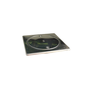 Drenaje de Piso Cuadrado Grande de Acero Inoxidable, Diseño Moderno, Personalizado, Pulido, Anticorrosión, Marca Chico, para Balcón y Baño - Product Image 1
