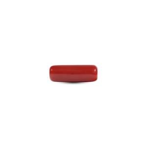 พลอยปะการังแดงธรรมชาติทรงรี 6.6 กะรัต สำหรับเครื่องประดับชั้นดี - Product Image 2