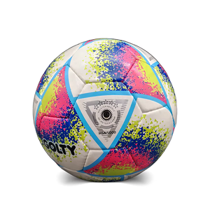 Balón de Fútbol Cosido a Mano GAMEGAZER GMR-1020, Tamaño y Peso Personalizables (400-420g, 680-700mm de Circunferencia), Blanco Mate, PU TPE - Product Image 3