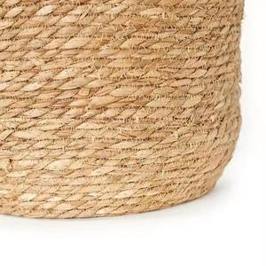 Handmade Eco-Friendly Customizable <b>Square</b> Seagrass <b>Basket</b> Natural Handles Vietnam Origin ODM/OEM <b>Storage</b> <b>Baskets</b> from Vietnam - Product Image 3