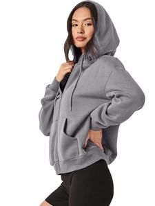 Unique Design Customised Hoddies Women Blank Hoodies Women Casual Solid <b>Long</b> <b>Sleeve</b> Loose Pullover <b>Tops</b> Female Autumn Hoodies - Product Image 5