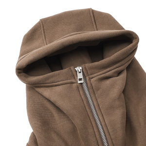 Nouvelle Arrivée – Sweat à Capuche Zippé Masqué Tendance pour Homme 2026 – Coton Lourd Décontracté Grande Taille pour Hommes - Product Image 4