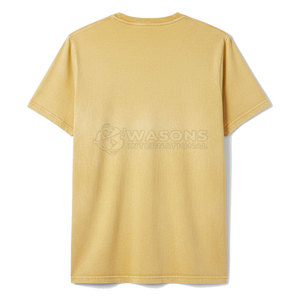 เสื้อยืดคุณภาพสูง ผ้าฝ้าย 100% ซักกรด ทรงปกติ แขนสั้น ระบายอากาศได้ดี แห้งเร็ว - Product Image 6