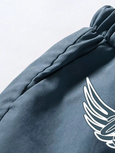 Pantalones Cortos Deportivos Casuales Unisex de Verano, Transpirables, de Secado Rápido, de Algodón/Poliéster/Spandex, con Cordón Ajustable, Tipo Jogger, de Malla - Product Image 3