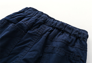 Pantalon de jogging uni ample pour petit garçon, nouveau pantalon de jogging tendance pour enfants, pantalon pour garçons avec fermeture éclair, pantalon cargo pour enfants à bas prix - Product Image 3