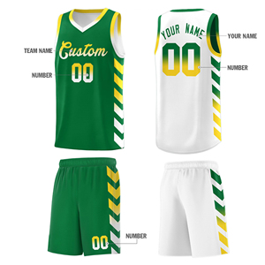 Uniforme de basket-ball personnalisé avec logo pour hommes, ensemble de maillots de basket-ball cousus de qualité supérieure, uniformes d'entraînement de basket-ball respirants - Product Image 6