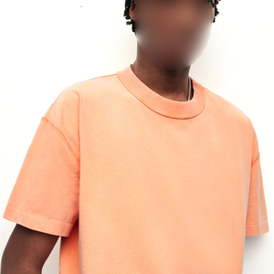 T-shirts à manches courtes pour hommes, coupe classique, 100% coton, style streetwear, vente en gros, fournisseur direct d'usine, t-shirts surdimensionnés - Product Image 6