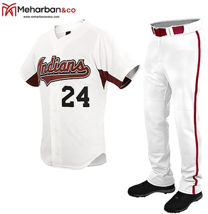 เบสบอลและซอฟท์บอลสวมเสื้อออกแบบใหม่ที่กำหนดเองเครื่องแบบ OEM กีฬาเยาวชนพรีเมี่ยมชุดเบสบอลคุณภาพสูง - Product Image 4