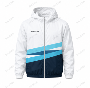 Custom <b>Men</b>’s Windbreaker Tracksuit <b>Jacket</b> Set Lightweight Hooded <b>Running</b> Sportswear Sublimation Training Jogging Tracksuit OEM - Product Image 3
