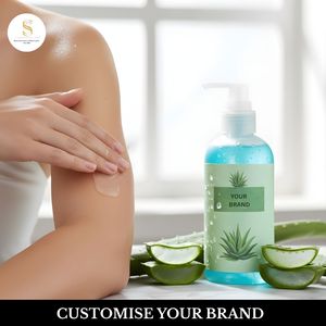 Gel Apaisant Réparateur Bio Coréen à l'Aloès Vera pour une Peau Éclatante, Blanchissant et Hydratant en Profondeur, Marque Blanche en Gros OEM/ODM - Product Image 5