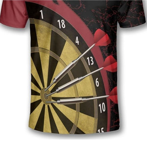 เสื้อดาร์ทแขนสั้นคุณภาพสูง ระบายอากาศได้ดี ไซส์ใหญ่ ขายดีอันดับต้นๆ สำหรับการฝึกซ้อมและการแข่งขัน - Product Image 6