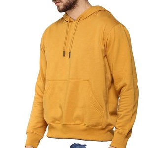 High Quality Men's Fashion Heavy Pullover Hoodie With Drawstring Men's Hooded Pullover Customizable Sweat Shirt - Product Image 1