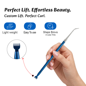 3 Herramientas de Lifting de Pestañas de Diseño Diferente en Color Azul, Herramientas de Lifting de Pestañas con Logotipo Personalizado, Fabricante de Herramientas de Belleza Bahasa Pro - Product Image 4