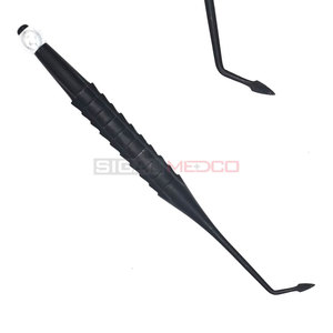 เครื่องมือผ่าตัดแบบใช้มือทำจากเหล็กกล้าไร้สนิมเยอรมัน รุ่น Sharpened Spade Proximator Distally Angled สำหรับการผ่าตัดทางทันตกรรม - Product Image 2