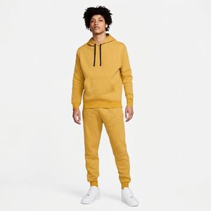 Conjunto Deportivo Informal para Hombre, Sudadera con Capucha Acolchada de Terciopelo Ligero, Pantalones Cortos, Color Sólido, Poliéster/Algodón - Product Image 5