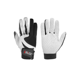 ถุงมือแร็กเก็ตบอลสะท้อนแสงเพื่อความปลอดภัย ถุงมือกีฬาที่มองเห็นได้ชัดเจนสำหรับการฝึกซ้อม วัสดุสังเคราะห์ที่ทนทานพร้อมช่องกันน้ำ - Product Image 1