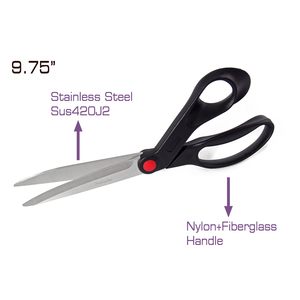 Ciseaux de tailleur professionnels, précision et affûtage élevés, pour la couture, la confection et l'industrie textile. - Product Image 4