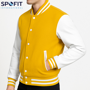 Customized Casual Wear Men's Varsity Jackets Premium Quality Baseball Jacket for Men Embroidery Patch Wholesale Letterman Jacket - Product Image 6