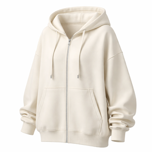 Wholesale Custom Oversized Zip Hoodie for Women - OEM Manufacturer & Factory Direct Supplier - Product Image 3