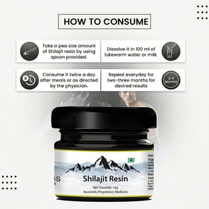 Résine de Shilajit Pur Naturel de l'Himalaya – Extrait Herbal – Matière première de Shilajit pour la vente en gros et l'emballage personnalisé - Product Image 3