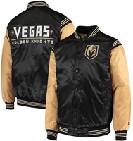 Veste bomber en satin pour homme personnalisée, Las Vegas Old High School, années 90, Raiders, veste de sport personnalisée, lettre de l'université, style stand, hiver