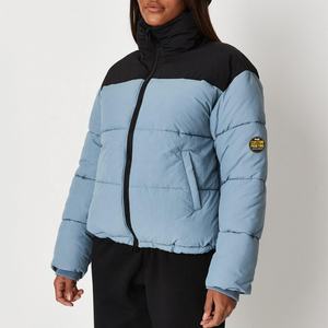 <b>Women</b> Polyester Puffer <b>Jacket</b> Quilted Coat Hooded Ladies Warm <b>Padded</b> <b>Jacket</b> - Product Image 5