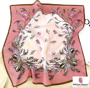 Custom Short <b>Scarf</b> Fabric Private Label OEM ODM Textile Manufacturer for Fashion Brands Promotional Fabric Products - Product Image 1