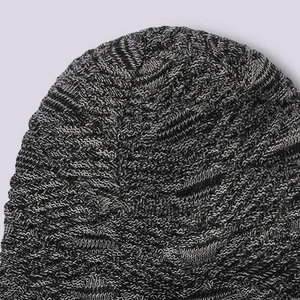 Gorro de punto jacquard OEM al por mayor con diseño a cuadros, estilo holgado, para mujer, gorro de invierno grueso con diseño de nicho, ¡novedad! - Product Image 5