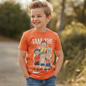 T-shirt en coton pour garçons de 2 à 6 ans, doux, confortable, décontracté, avec personnalisation OEM ODM - Product Image 2