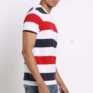 เสื้อยืดถักสั่งทำขายส่งจากคลังสินค้าในสหรัฐอเมริกา สำหรับผู้ชาย ผ้าฝ้ายแท้ 180GSM เป็นมิตรกับสิ่งแวดล้อม ระบายอากาศได้ดี สวมใส่สบาย แขนสั้น พิมพ์ลาย - Product Image 3