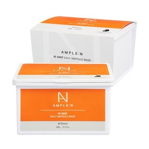 Masque quotidien coréen K-Beauty 390g Vitamine C & Niacinamide Ampoule Éclaircissant NVC Shot Masque Facial - Product Image 1
