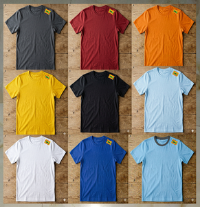 เสื้อยืดโอเวอร์ไซส์ผู้ชายสีขาวเรียบ โลโก้แบบกำหนดเอง ไหล่ตก ผ้าฝ้าย 100% สไตล์ลำลอง เนื้อผ้าหนา  ปรับแต่งโลโก้ได้ - Product Image 1
