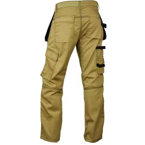 Pantalon cargo décontracté à taille élastique avec logo imprimé personnalisé pour l'été, pantalon de jogging ample en coton, séchage rapide, respirant - Product Image 6