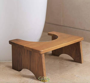 เก้าอี้พับได้ทำจากไม้สักเนื้อแข็งสุดหรูทันสมัยสำหรับใช้ในห้องน้ำเก้าอี้ในห้องน้ำสไตล์บ้านพักโรงนา HD701340 - Product Image 5