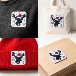 Patch moral brodé thermocollant à fixation auto-agrippante, badge rond pour sac à dos, casquette, gilet, vêtements, mode, vente en gros, usine - Product Image 4